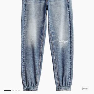 rag & bone women’s sweatpant denim jogger Jeans
